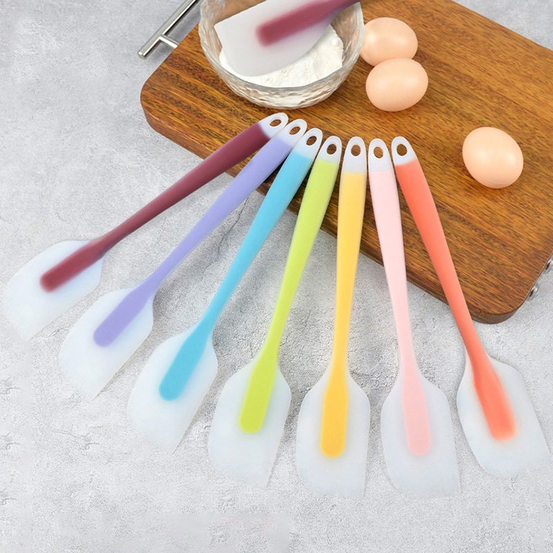 Kitchen Baking Must Haves - ที่ขูดซิลิโคน 2 ขนาด ทนความร้อน ไม่ติดกระทะ ยืดหยุ่น