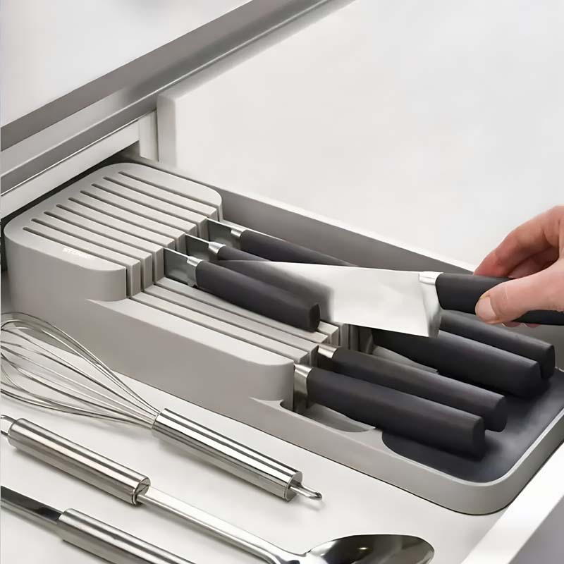 Kitchen Baking Tray Storage - กล่องเก็บมีดแบบลิ้นชัก - อุปกรณ์ครัว - ชั้นวางเก็บเครื่องครัว -