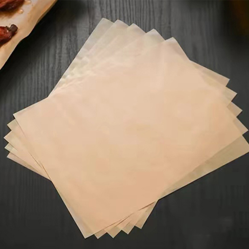 Kitchen Paper For Baking - กระดาษท่ีต้านทานนํา้มันอาหาร 50 แผ่น, กระดาษเบอร์เกอร์และชิปไลเนอร์, กระดาษถาดอาหาร, เครื่องห่อแซนวิช,