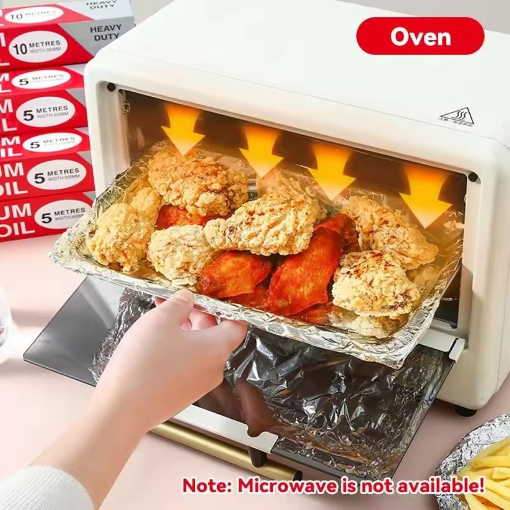 กระดาษฟอยล์อะลูมิเนียมแบบใช้แล - Kitchen Paper For Baking บทวิจารณ์และราคา