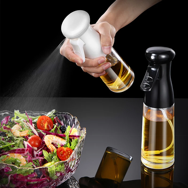 200ml แก้วน้ํามันมะกอก Sprayer - Kitchen Glass Baking Set บทวิจารณ์และราคา