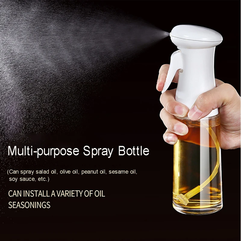 200ml แก้วน้ํามันมะกอก Sprayer - Kitchen Glass Baking Set บทวิจารณ์และราคา