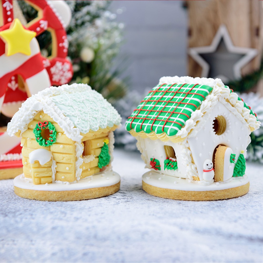ชุดตัวตัดคุกกี้รูปบ้านขนมปังขิ - Kitchen Baking Cookies บทวิจารณ์และราคา
