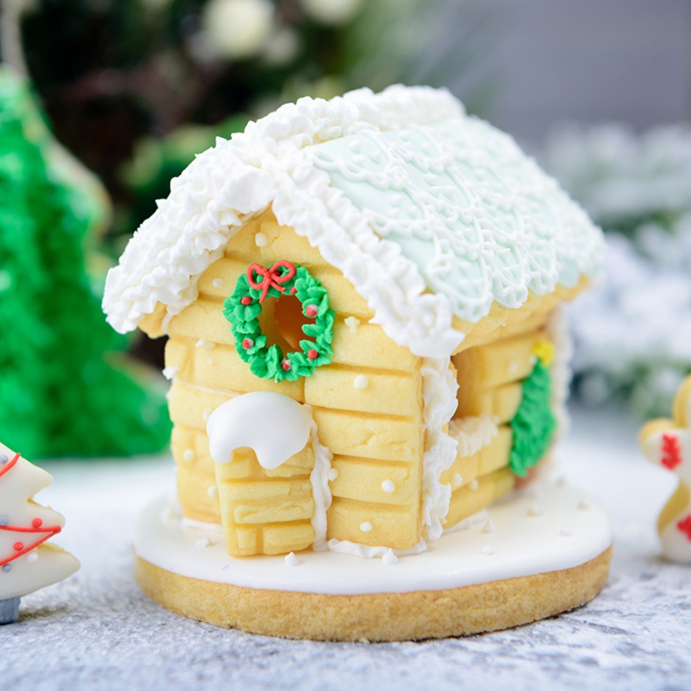 ชุดตัวตัดคุกกี้รูปบ้านขนมปังขิ - Kitchen Baking Cookies บทวิจารณ์และราคา