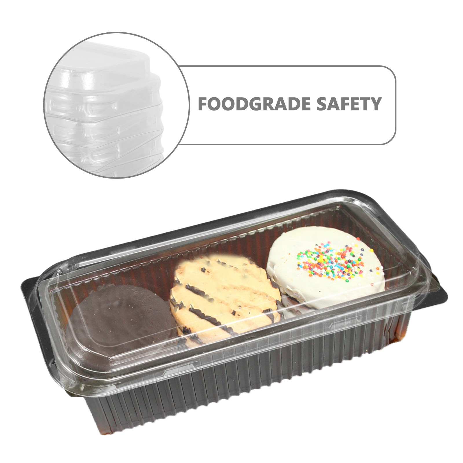 ฝาปิดพลาสติกสำหรับอบขนมปัง 50  - Kitchen Baking Area บทวิจารณ์และราคา