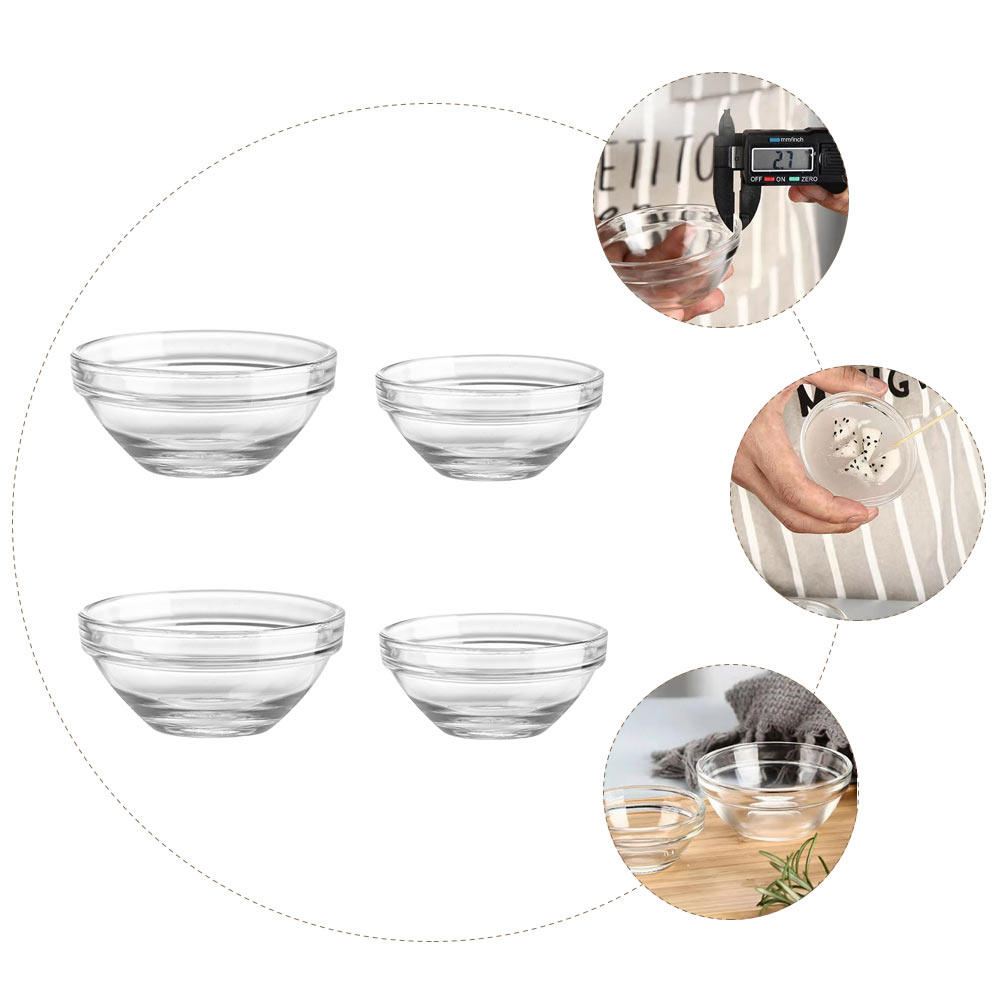 ชุดชามแก้วใส่พุดดิ้ง 4 ชิ้น ภา - Kitchen Glass Baking Set บทวิจารณ์และราคา