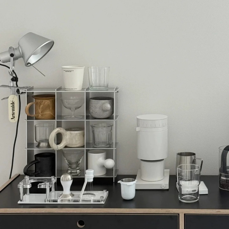 ชั้นวางแก้วอะลูมิเนียมอัลลอยด์ - Kitchen Zo บทวิจารณ์และราคา