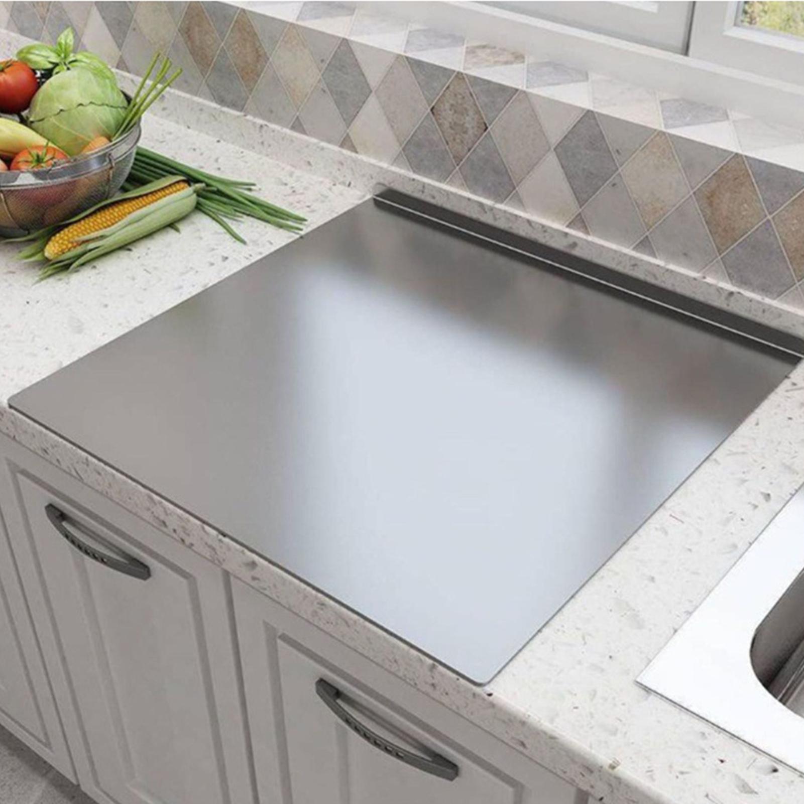 เขียงสแตนเลสแบบไม่ติดกระทะสองด - Kitchen Baking Area บทวิจารณ์และราคา