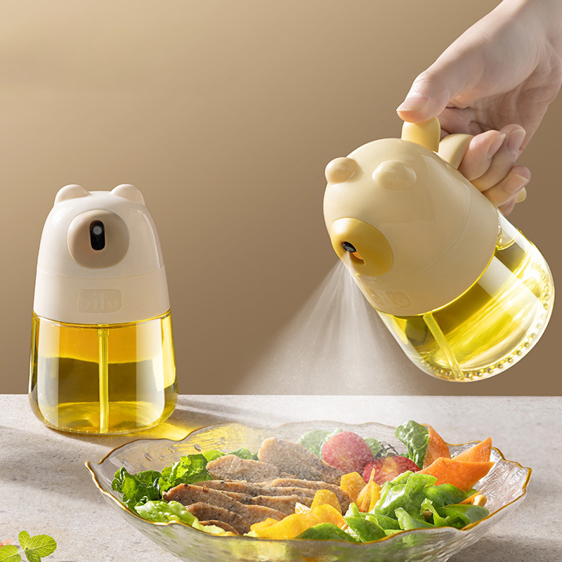 ขวดสเปรย์น้ำมันแบบกด ขวดน้ำมัน - Kitchen Glass Baking Set บทวิจารณ์และราคา