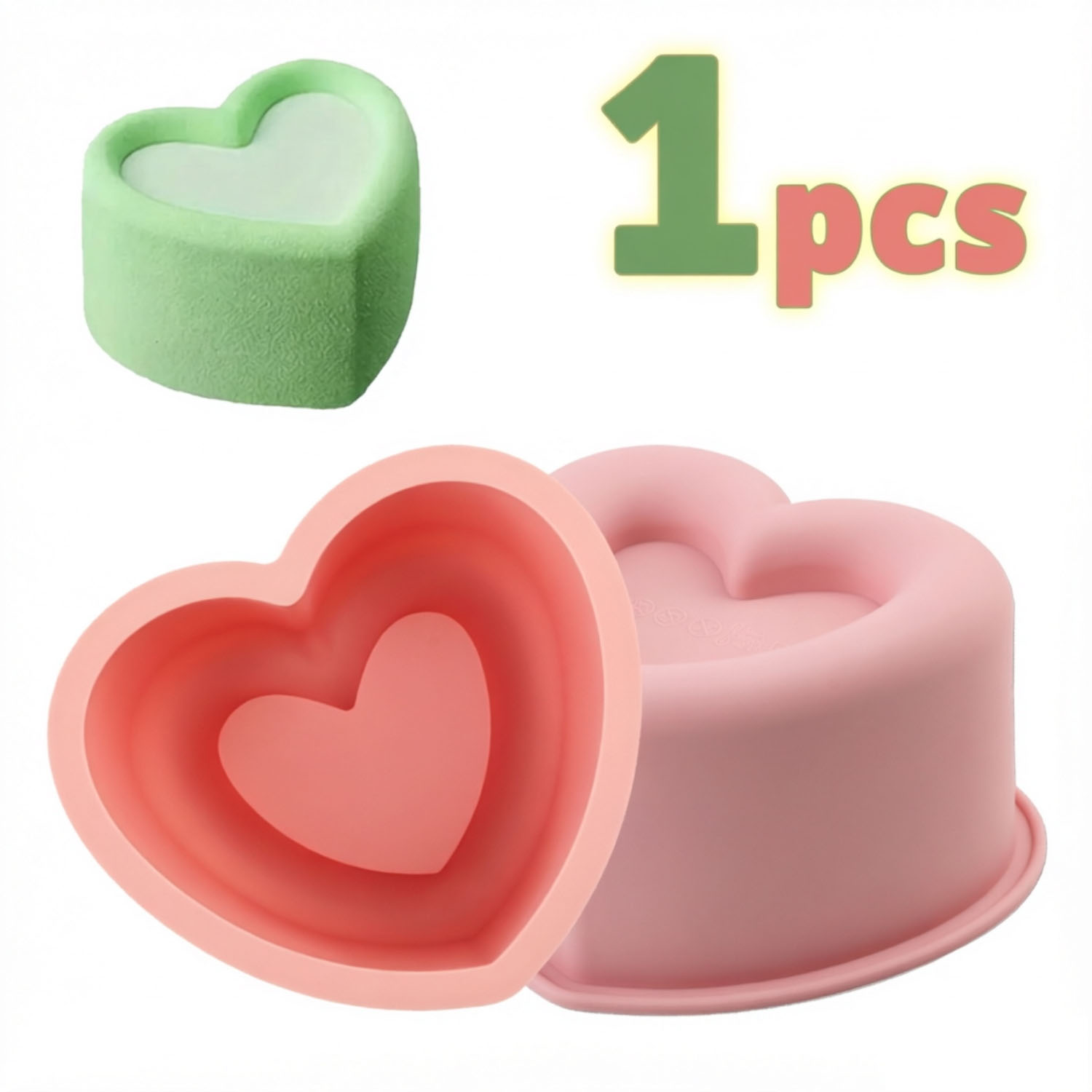 แม่พิมพ์ซิลิโคนรูปหัวใจสำหรับเ - Kitchen Baking Must Haves บทวิจารณ์และราคา