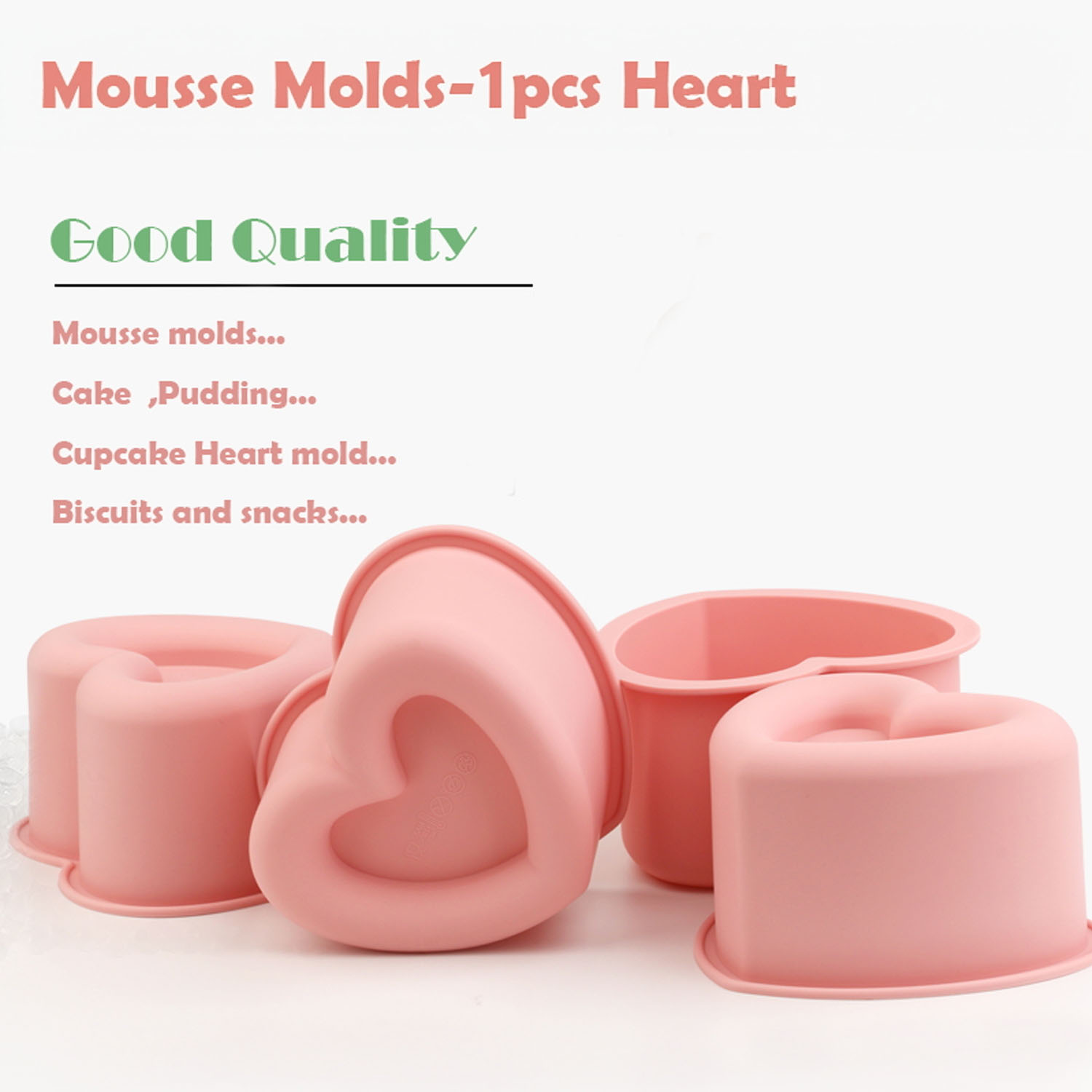 แม่พิมพ์ซิลิโคนรูปหัวใจสำหรับเ - Kitchen Baking Must Haves บทวิจารณ์และราคา