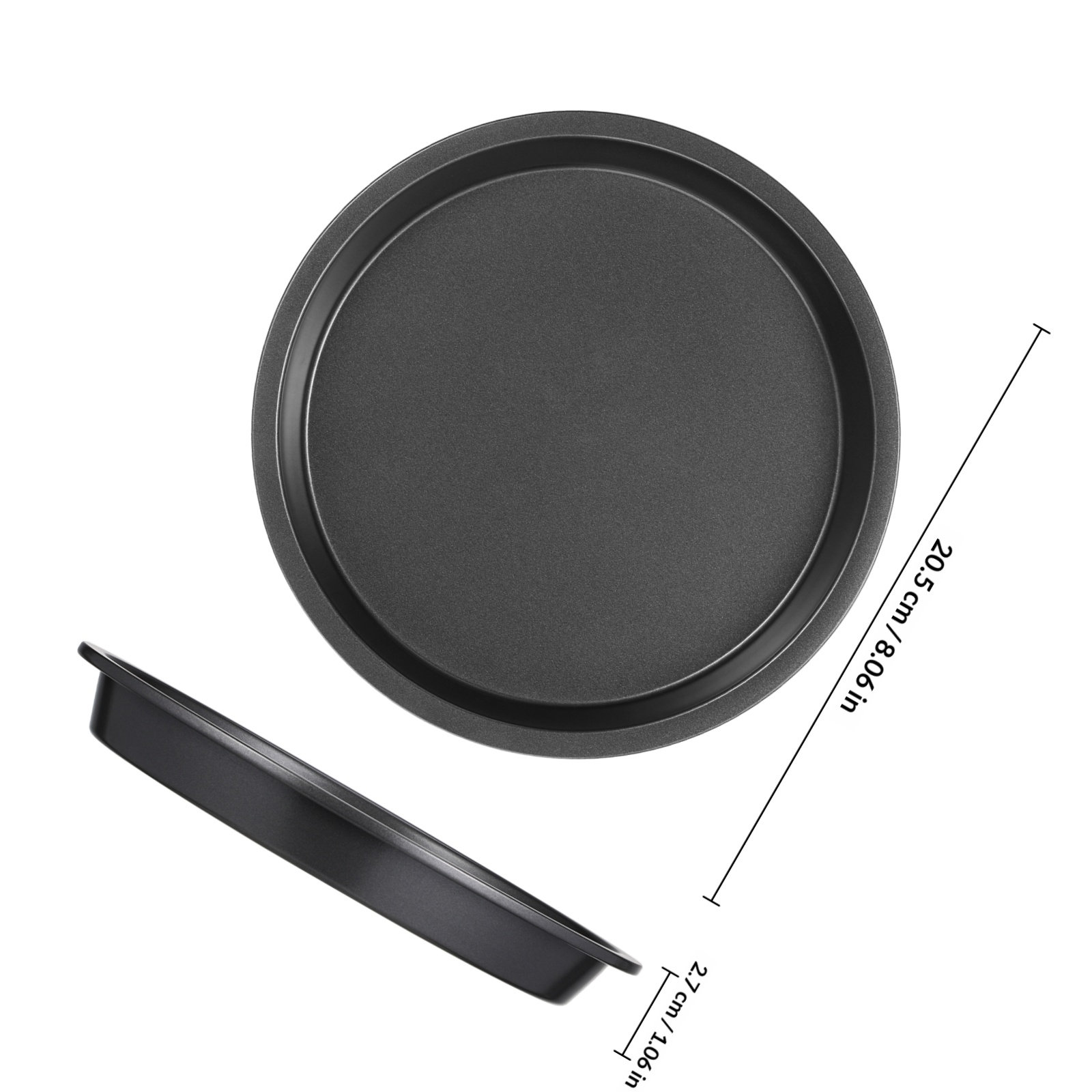 ถาดอบพิซซ่าทรงกลมแบบไม่ติดกระท - Kitchen Baking Tray บทวิจารณ์และราคา
