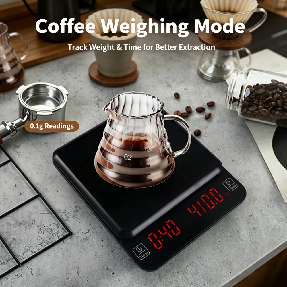 เครื่องชั่งกาแฟดิจิตอลความแม่น - Kitchen Baking Area บทวิจารณ์และราคา