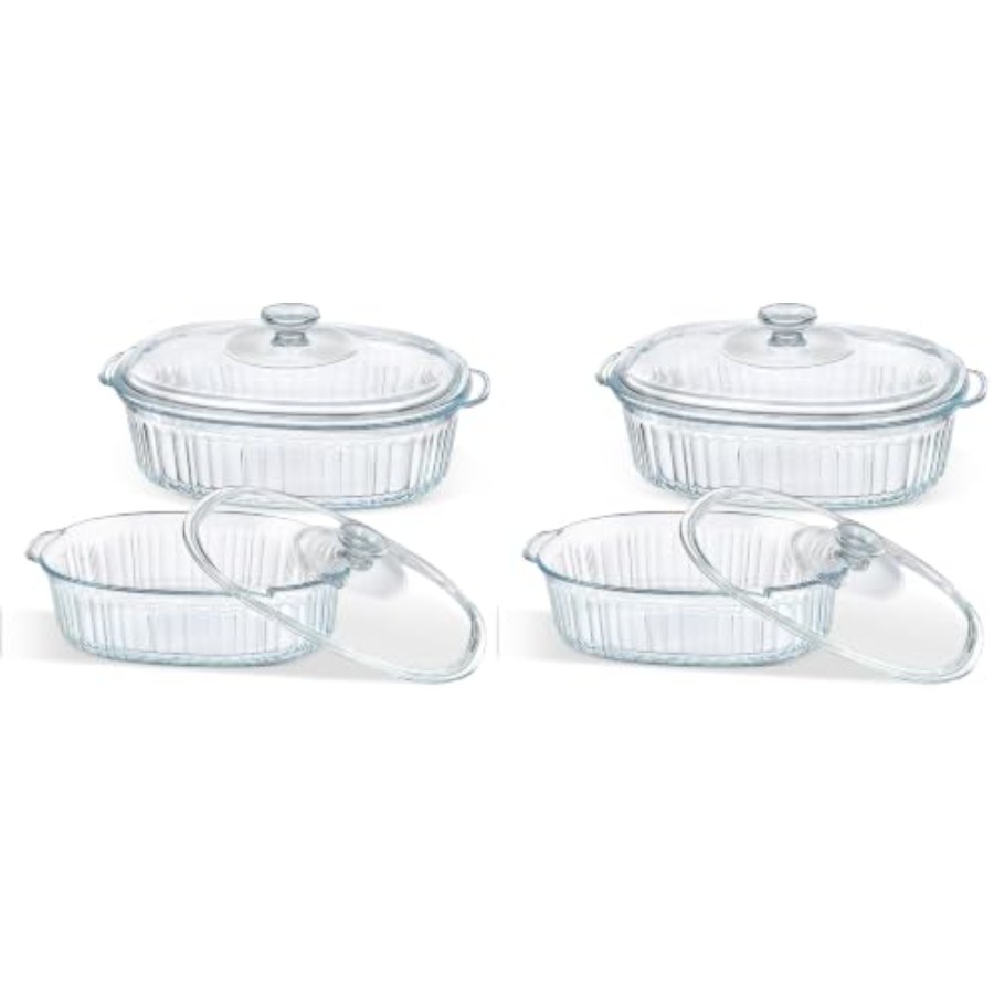 ชุดภาชนะอบสำหรับใช้ในครัว ทำจา - Kitchen Glass Baking Set บทวิจารณ์และราคา