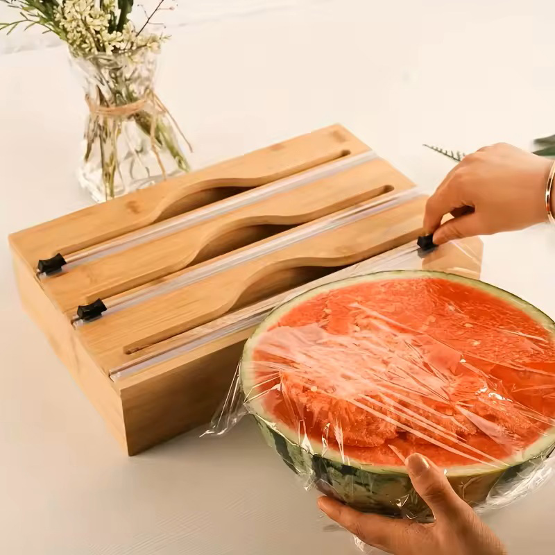 กล่องตัดฟิล์มถนอมอาหารแบบ 3 in - Kitchen Baking Tray Storage บทวิจารณ์และราคา