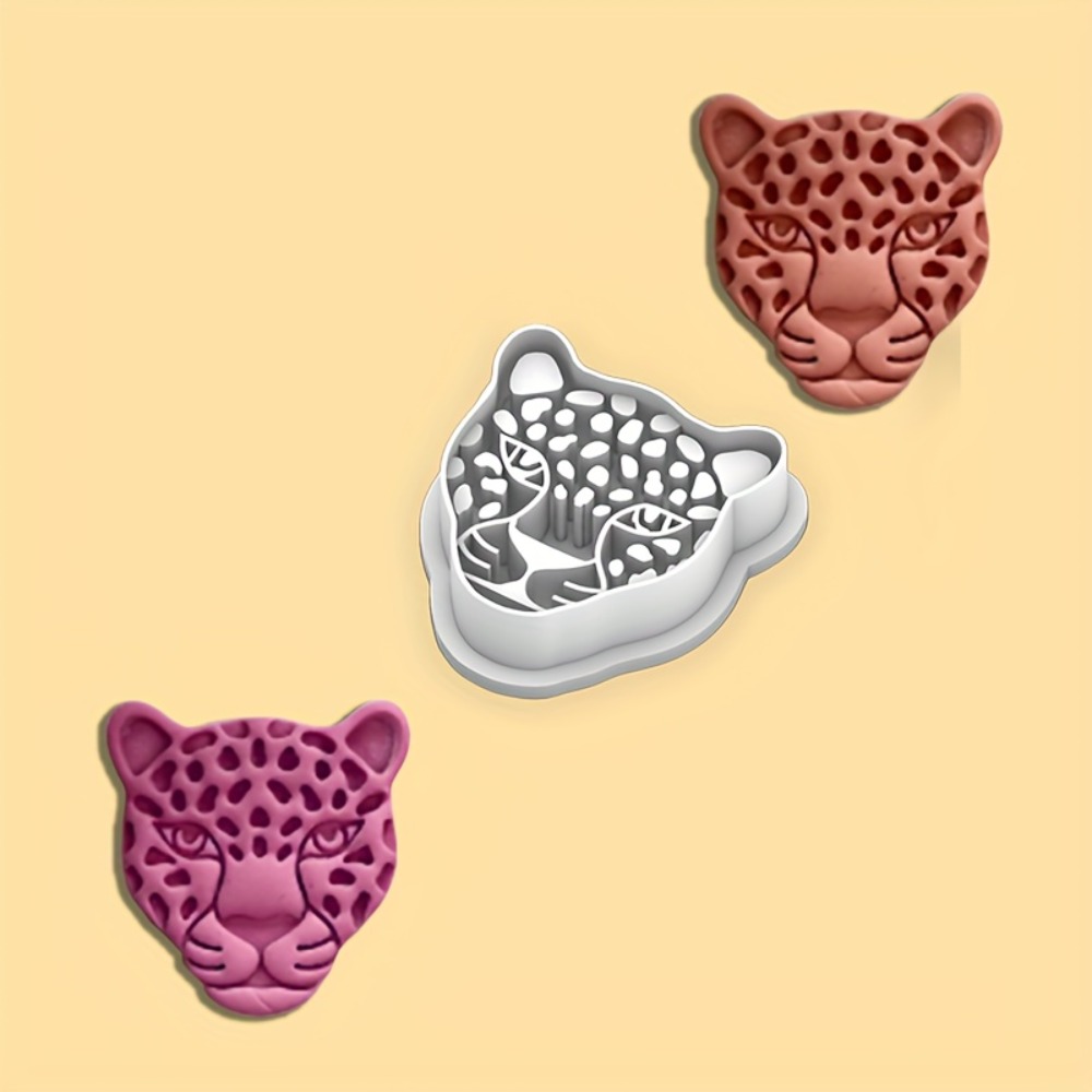 เครื่องตัดคุกกี้รูปหัวเสือดาว  - Kitchen Baking Cookies บทวิจารณ์และราคา