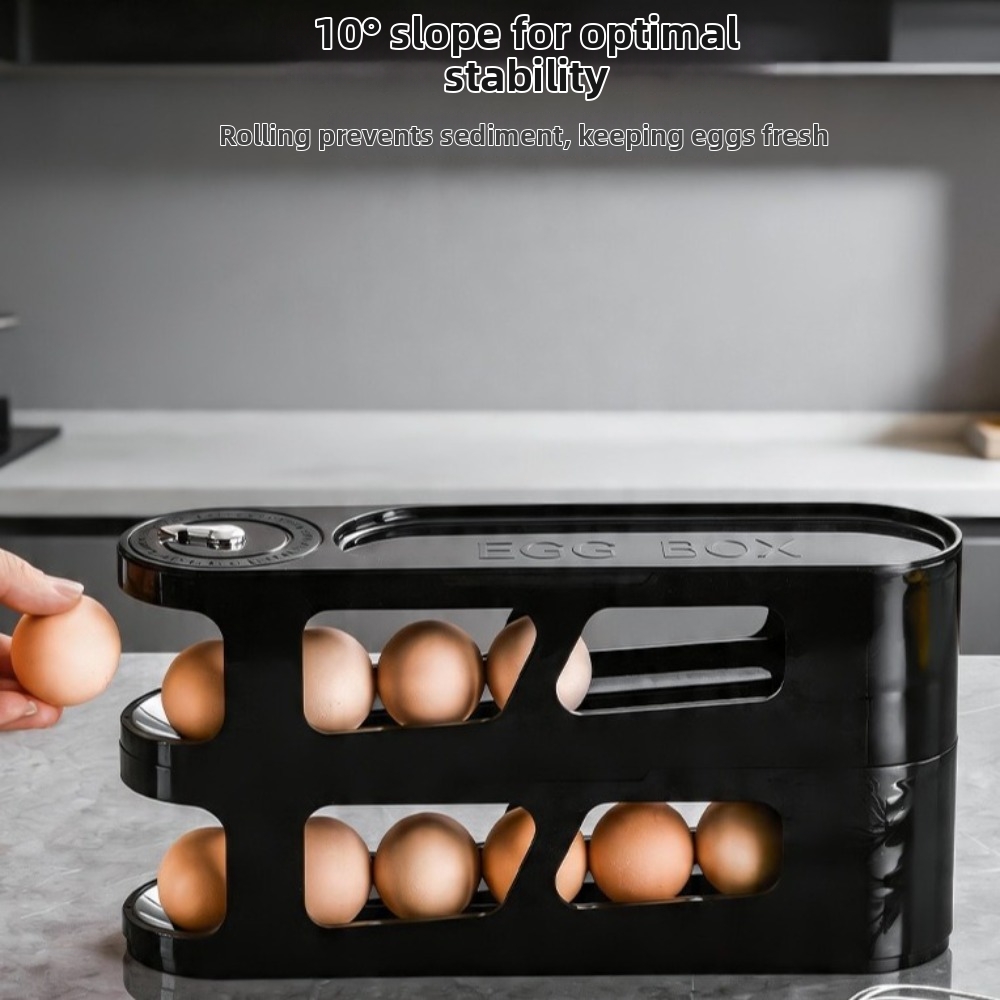 กล่องเก็บไข่ขนาดใหญ่ ประหยัดพื - Kitchen Baking Tray Storage บทวิจารณ์และราคา