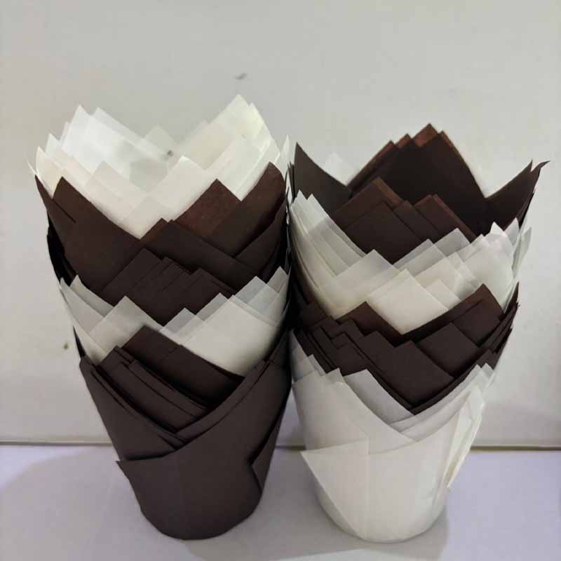 ถ้วยกระดาษเค้กทิวลิป 50 ชิ้น/1 - Kitchen Paper For Baking บทวิจารณ์และราคา