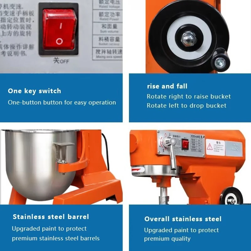 เครื่องผสมแป้งขนมปังนมเค้กขนาด - Kitchen Baking Area บทวิจารณ์และราคา