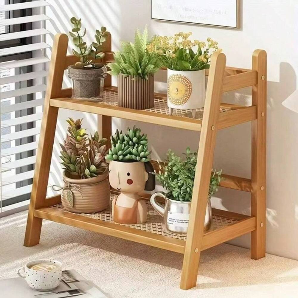 ชั้นวางของบนเคาน์เตอร์ไม้ไผ่ 2 - Kitchen Zo บทวิจารณ์และราคา