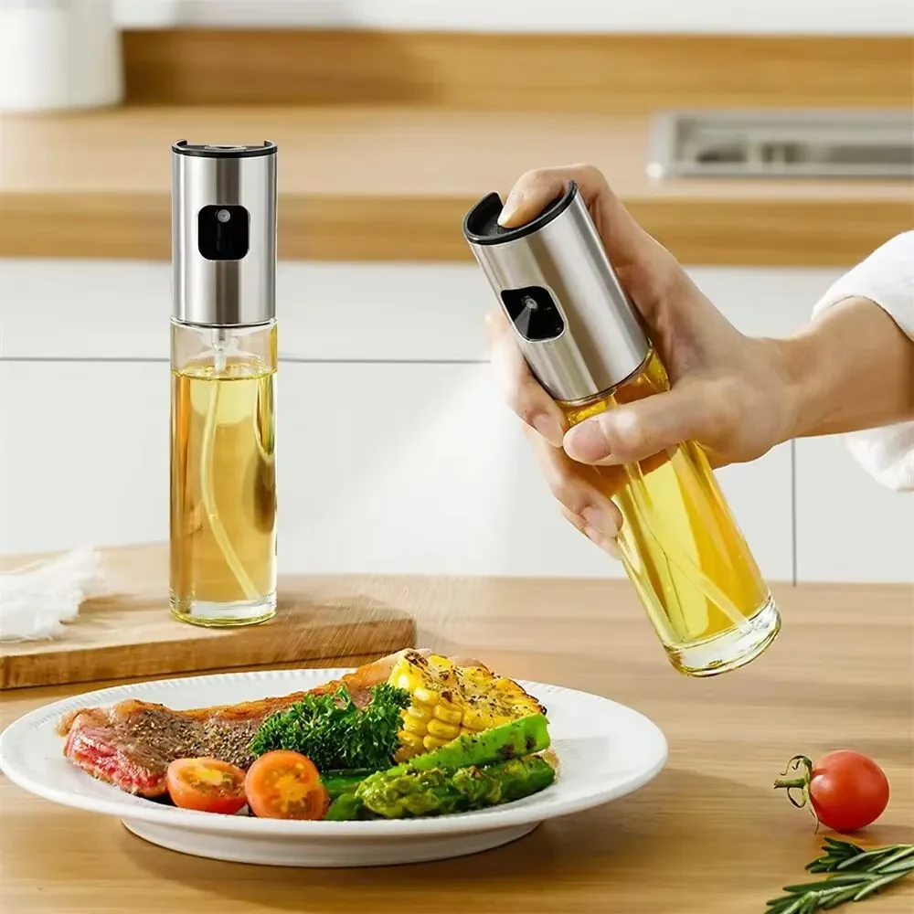 ขวดสเปรย์น้ำมันแก้วสำหรับทำอาห - Kitchen Glass Baking Set บทวิจารณ์และราคา