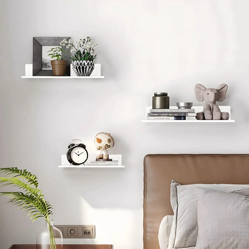 ชั้นวางของติดผนังโลหะแบบลอย สำ - Kitchen Zo บทวิจารณ์และราคา