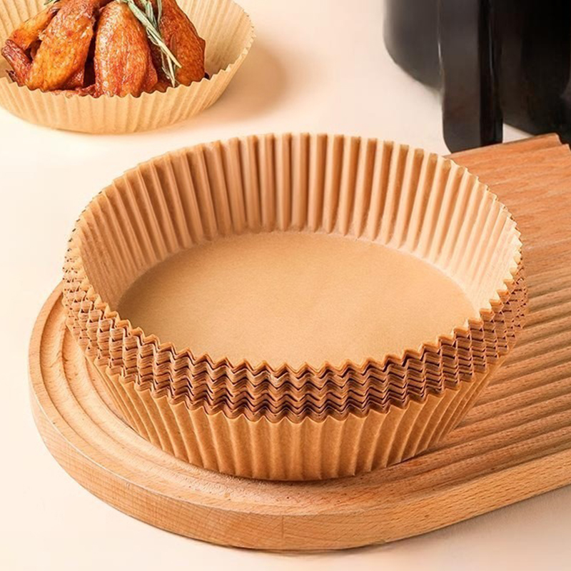 50/100PCS Air Fryer กระดาษสีสุ - Kitchen Paper For Baking บทวิจารณ์และราคา