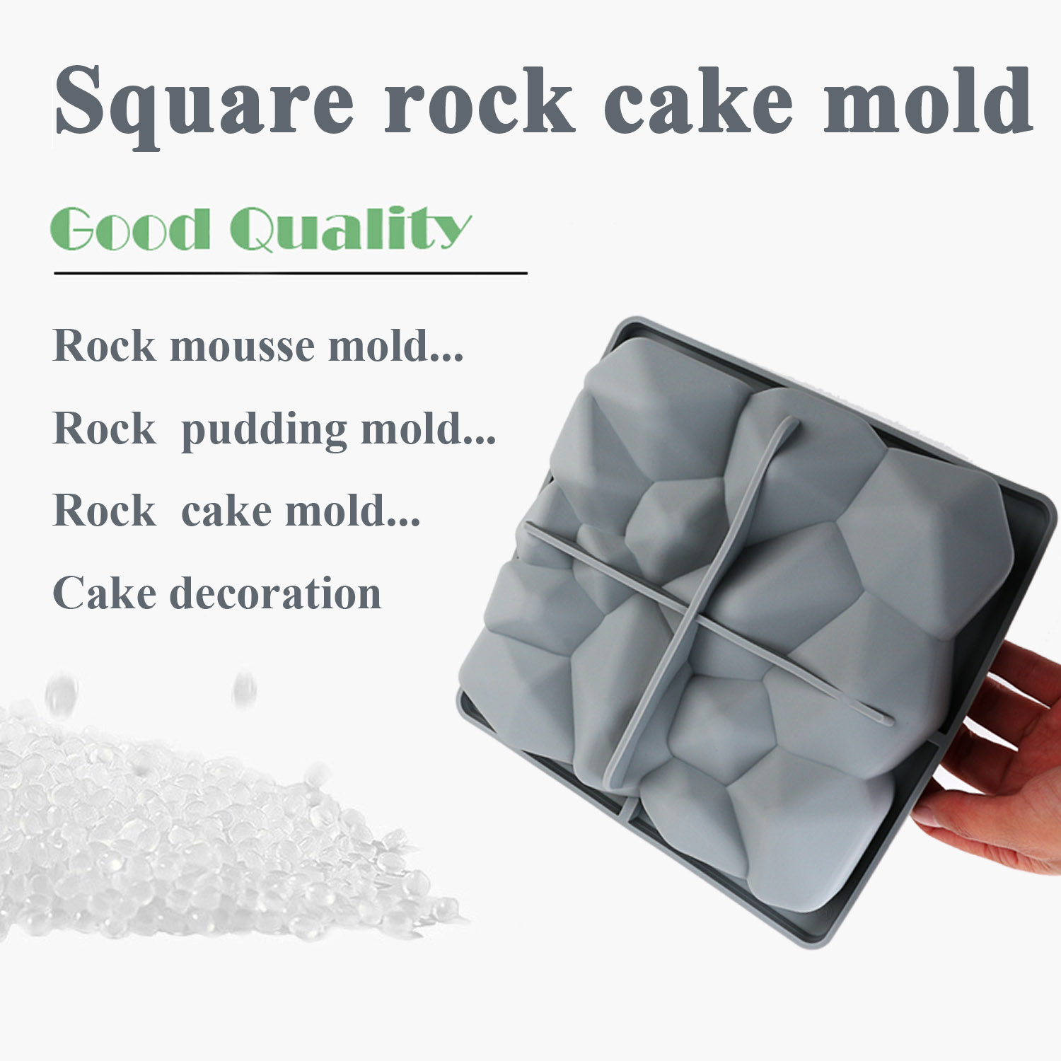 ชุดแม่พิมพ์เค้กซิลิโคนรูปทรงหิ - Kitchen Baking Must Haves บทวิจารณ์และราคา
