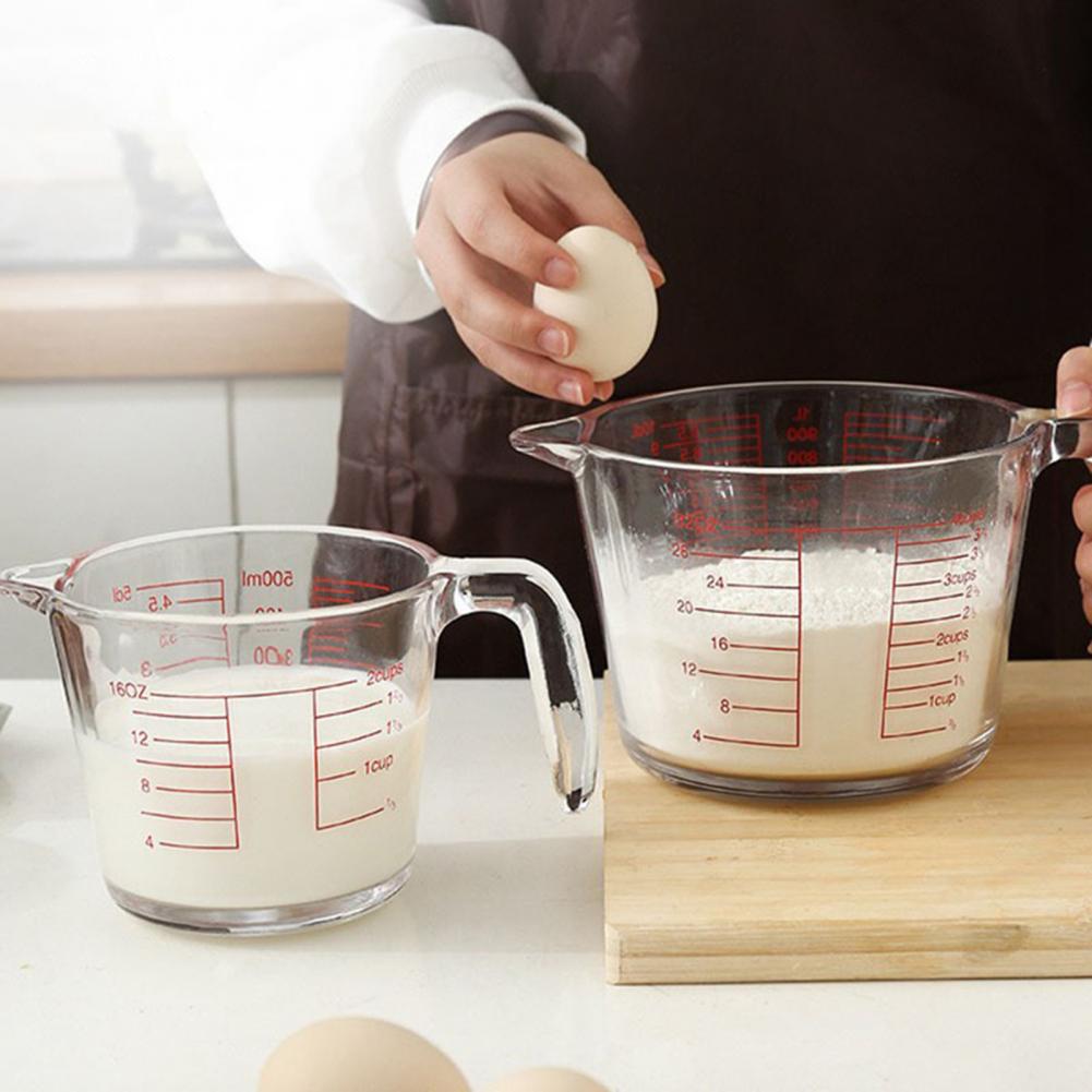 ถ้วยตวงของเหลว ถ้วยตวงแบบหนา 3 - Kitchen Glass Baking Set บทวิจารณ์และราคา