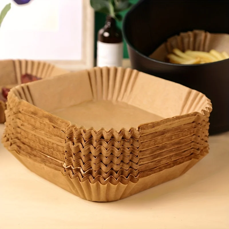 30/50 Pack Air Fryer กระดาษซิล - Kitchen Paper For Baking บทวิจารณ์และราคา