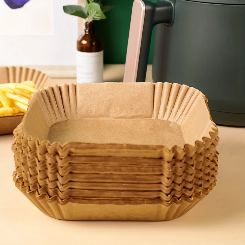 30/50 Pack Air Fryer กระดาษซิล - Kitchen Paper For Baking บทวิจารณ์และราคา