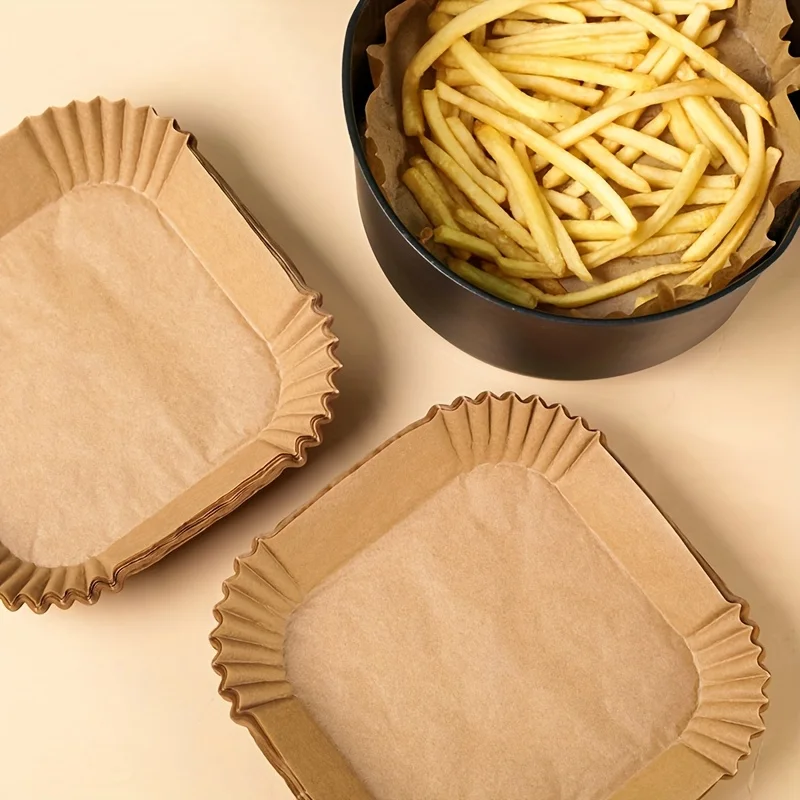 30/50 Pack Air Fryer กระดาษซิล - Kitchen Paper For Baking บทวิจารณ์และราคา