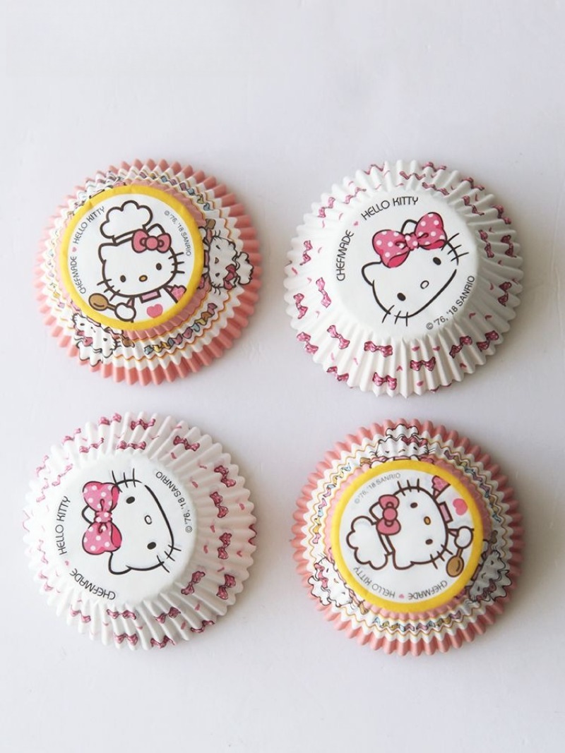 แผ่นรองคัพเค้กลายเฮลโล คิตตี้  - Kitchen Paper For Baking บทวิจารณ์และราคา