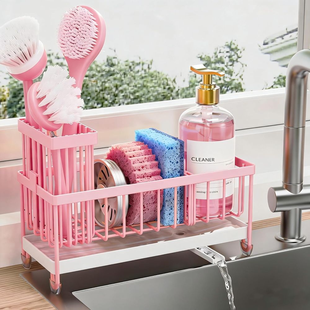 ที่วางฟองน้ำหรืออุปกรณ์จัดระเบ - Kitchen Zo บทวิจารณ์และราคา
