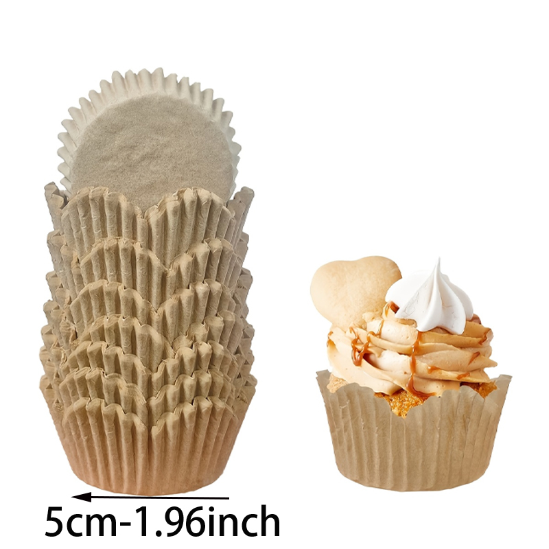 ถ้วยรูปดอกไม้สีธรรมชาติ 150 ชิ - Kitchen Paper For Baking บทวิจารณ์และราคา