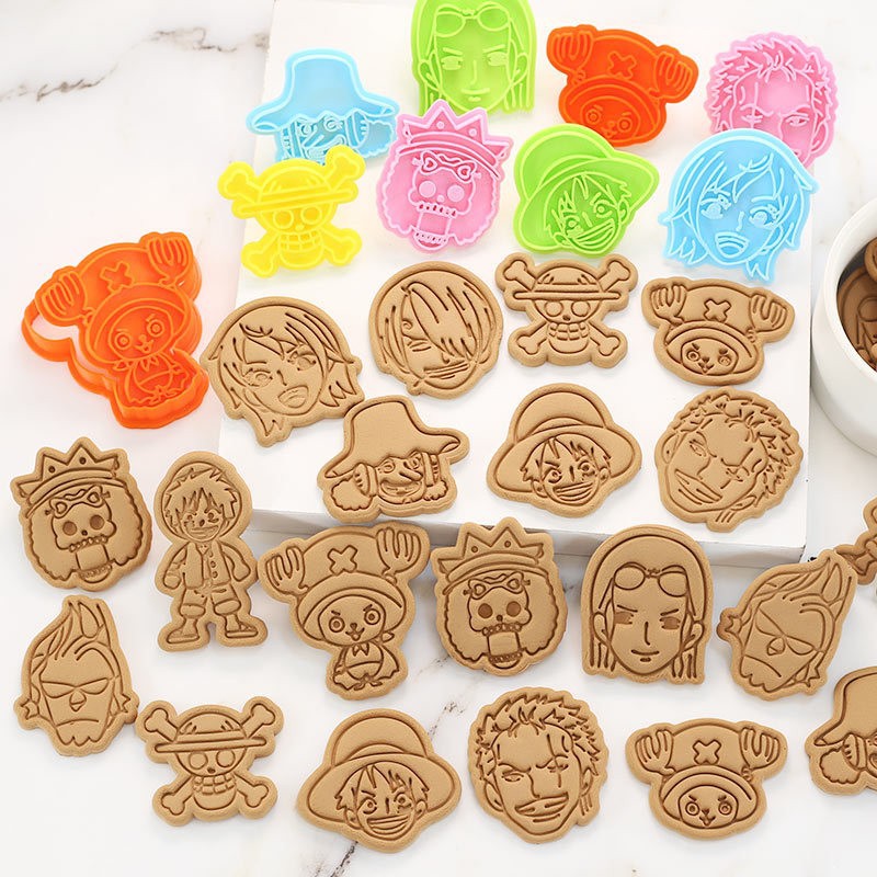 แม่พิมพ์ทำขนมวันพีซ ลูฟี่ โซโล - Kitchen Baking Cookies บทวิจารณ์และราคา