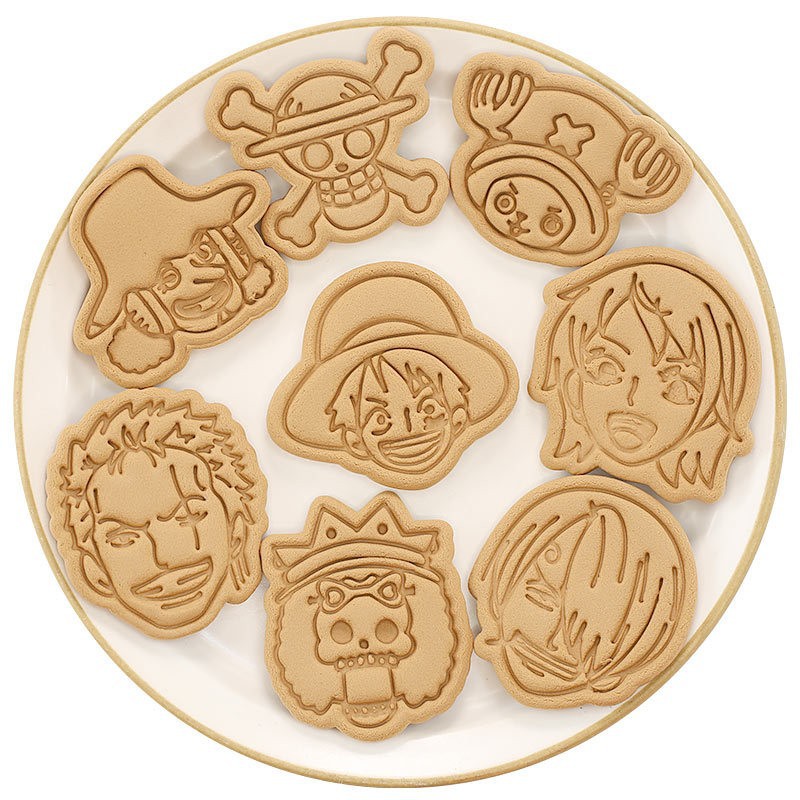 แม่พิมพ์ทำขนมวันพีซ ลูฟี่ โซโล - Kitchen Baking Cookies บทวิจารณ์และราคา