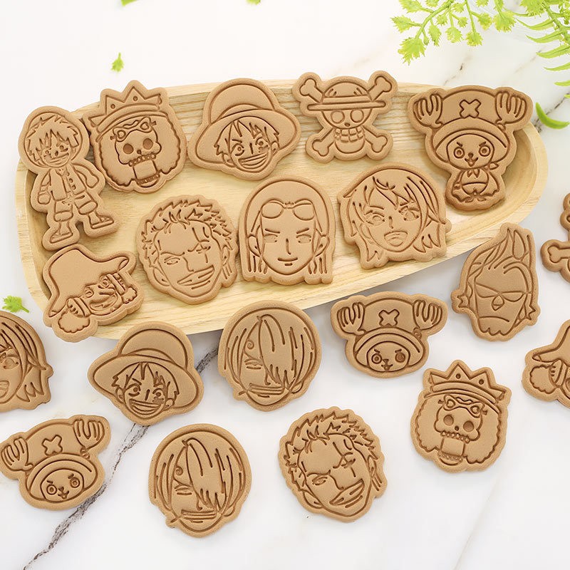 แม่พิมพ์ทำขนมวันพีซ ลูฟี่ โซโล - Kitchen Baking Cookies บทวิจารณ์และราคา