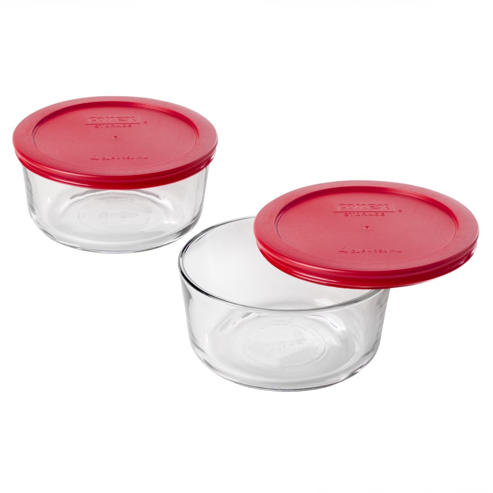 ชุดกล่องเก็บอาหารแก้ว 2 ชิ้น พ - Kitchen Glass Baking Set บทวิจารณ์และราคา